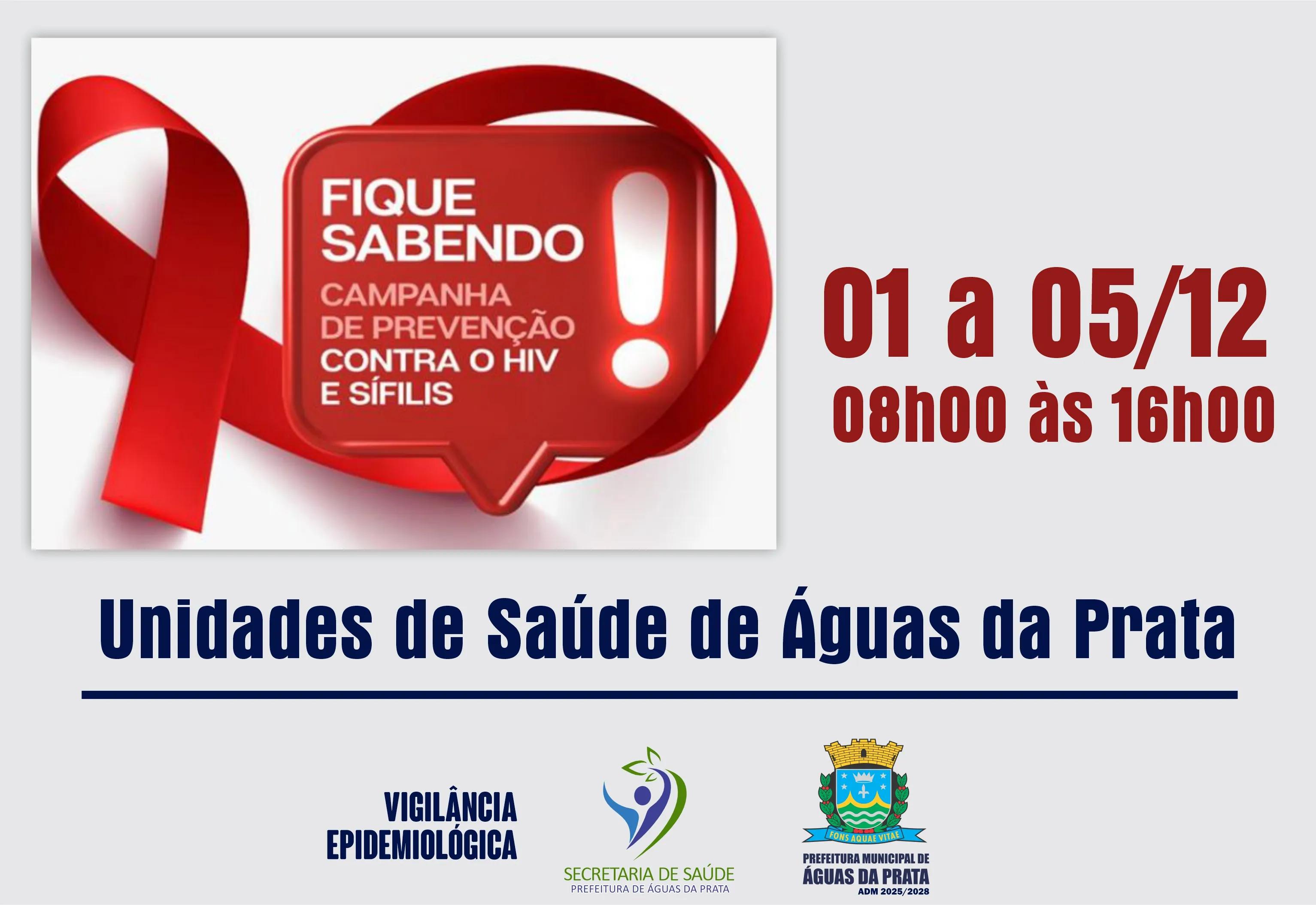 “FIQUE SABENDO” ACONTECE DE 01 A 05 DE DEZEMBRO EM ÁGUAS DA PRATA