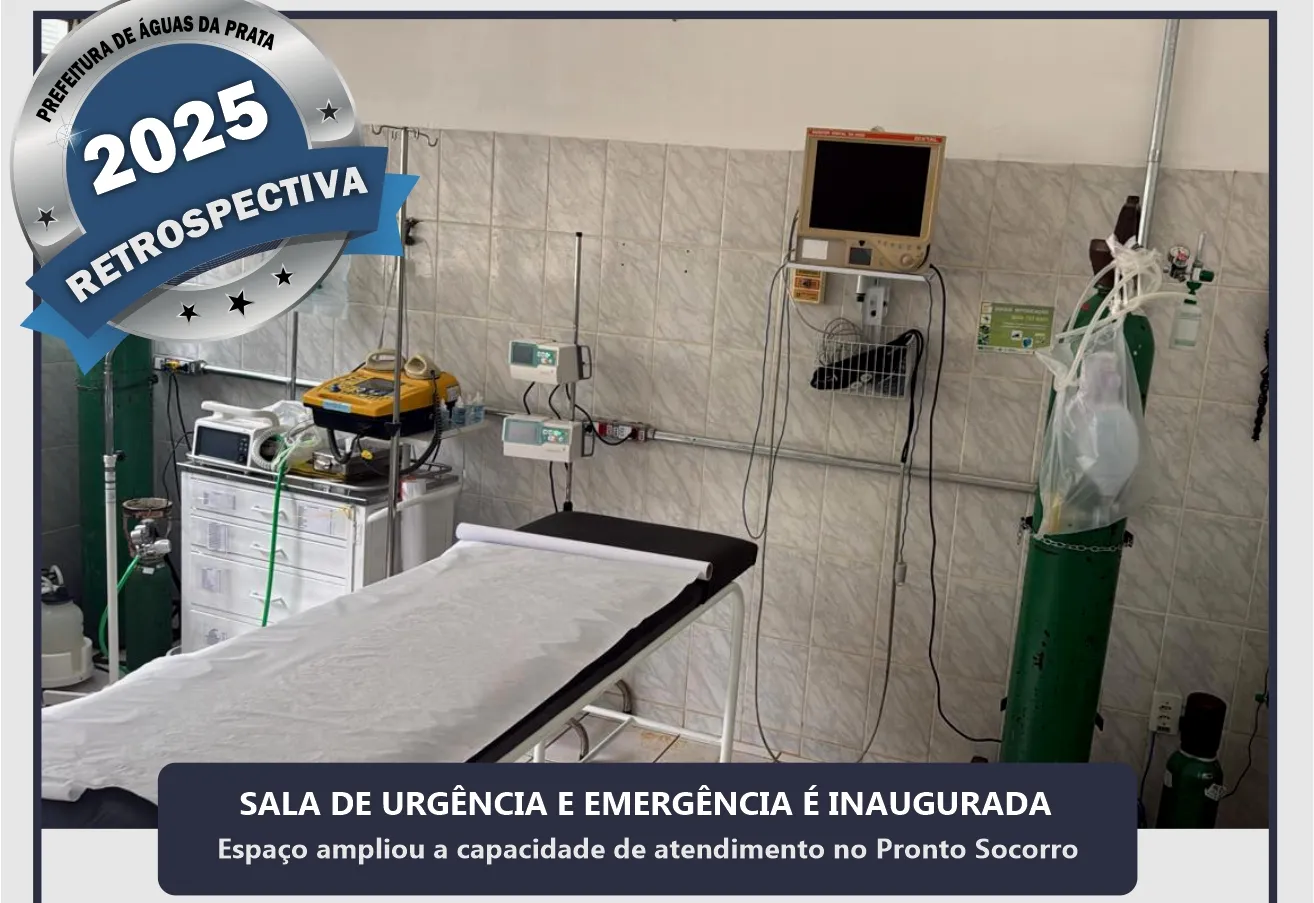 INAUGURADA A SALA DE EMERGÊNCIA NO PRONTO SOCORRO