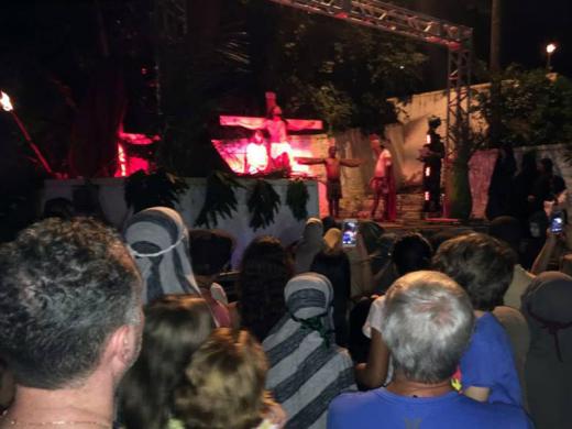 PAIXÃO DE CRISTO EMOCIONA A TODOS NESTA SEXTA FEIRA SANTA