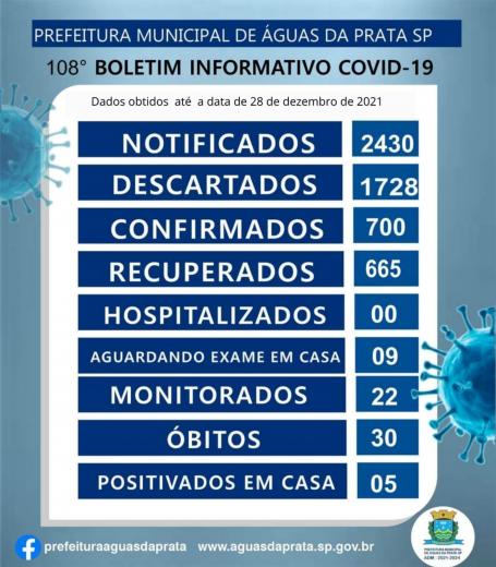 BOLETIM COVID -19 N 108