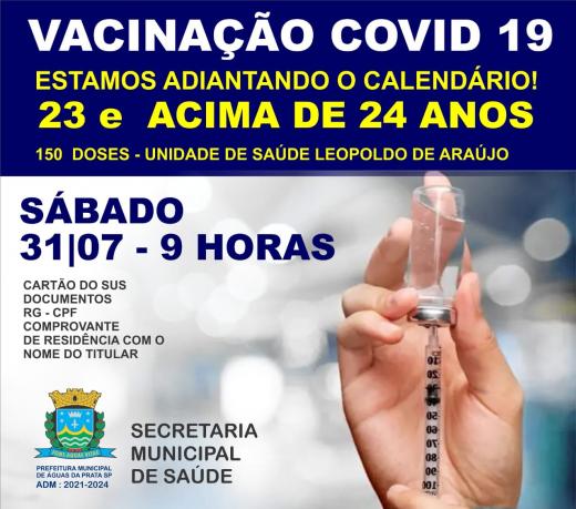 ATENÇÃO VACINA COVID 19