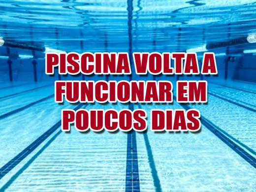 PISCINA DEVE VOLTAR A FUNCIONAR ANTES DO CARNAVAL