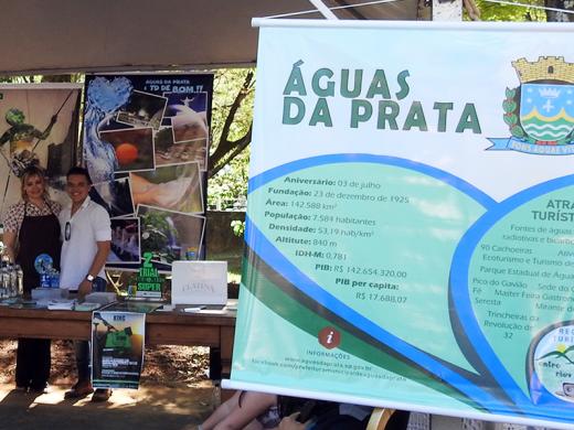 ÁGUAS DA PRATA PARTICIPA DA 3ª FEIRA REGIONAL DE TURISMO EM CACONDE